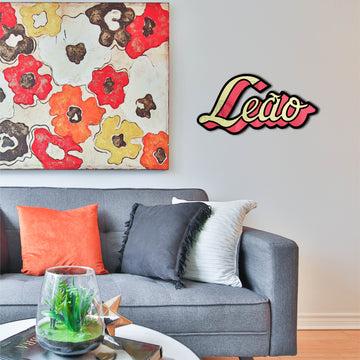 Leão - Lettering